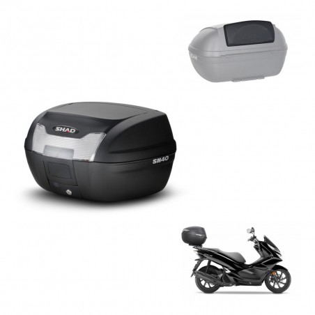 SHAD Baul SH40 + soporte montaje respaldo KIT-437552