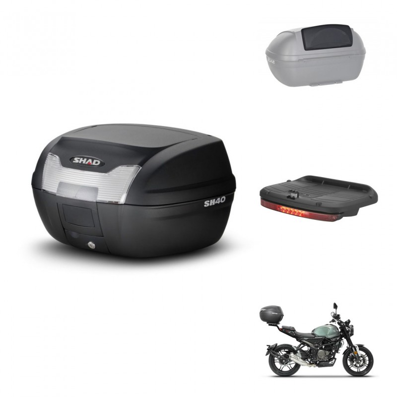 SHAD Baul SH40 + soporte montaje accesorios KIT-437569