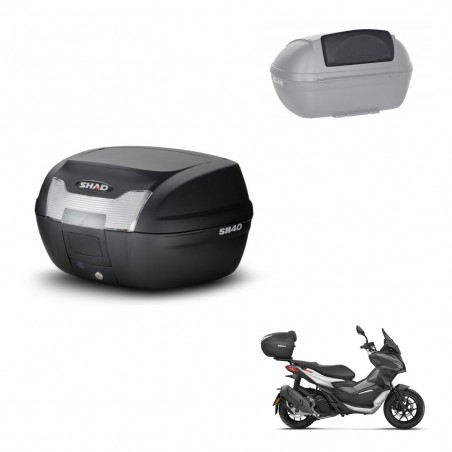 SHAD Baul SH40 + soporte montaje respaldo KIT-437588