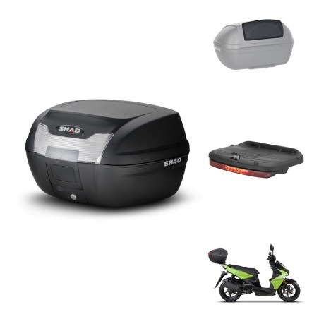 SHAD Baul SH40 + soporte montaje accesorios KIT-437593