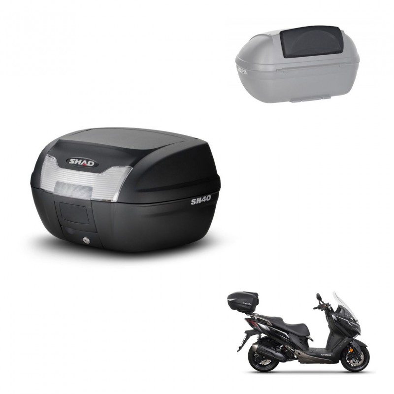 SHAD SH40 trunk + mounting bracket backrest KIT-437596
