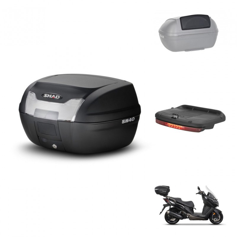 SHAD Baul SH40 + soporte montaje accesorios KIT-437597