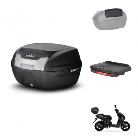 SHAD Baul SH40 + soporte montaje accesorios KIT-437609