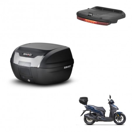 SHAD Baul SH40 + soporte montaje luz de freno KIT-437611