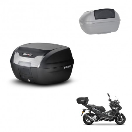 SHAD Baul SH40 + soporte montaje respaldo KIT-437632