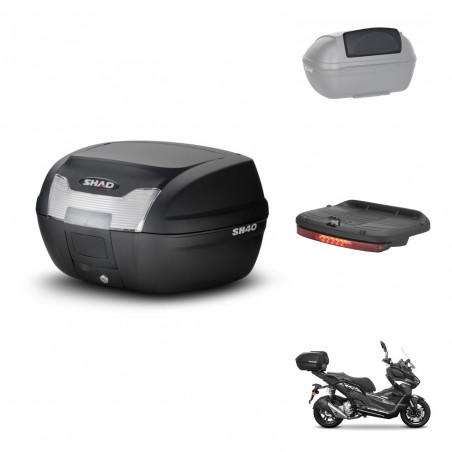 SHAD Baul SH40 + soporte montaje accesorios KIT-437633