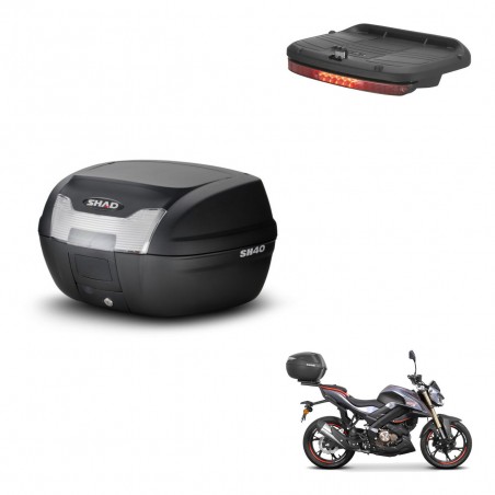 SHAD Baul SH40 + soporte montaje luz de freno KIT-437635