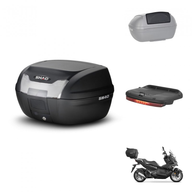 SHAD Baul SH40 + soporte montaje accesorios KIT-437641