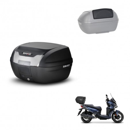 SHAD Baul SH40 + soporte montaje respaldo KIT-437644