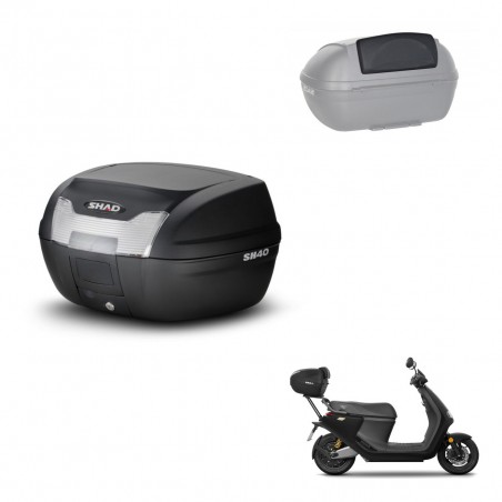 SHAD SH40 trunk + mounting bracket backrest KIT-437652