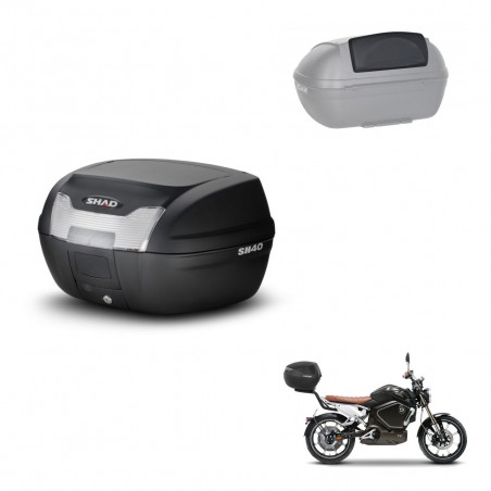 SHAD Baul SH40 + soporte montaje respaldo KIT-437656