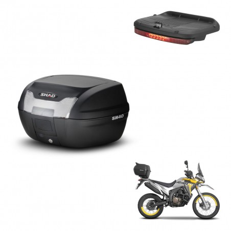 SHAD Baul SH40 + soporte montaje luz de freno KIT-437667