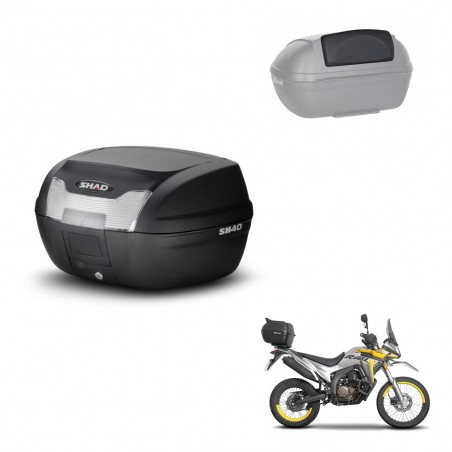 SHAD SH40 trunk + mounting bracket backrest KIT-437668