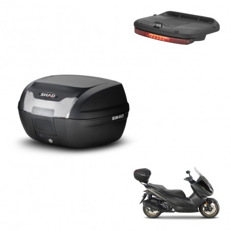SHAD Baul SH40 + soporte montaje luz de freno KIT-437675