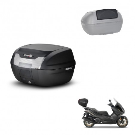 SHAD Baul SH40 + soporte montaje respaldo KIT-437676