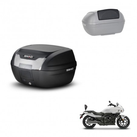 SHAD Baul SH40 + soporte montaje respaldo KIT-437684