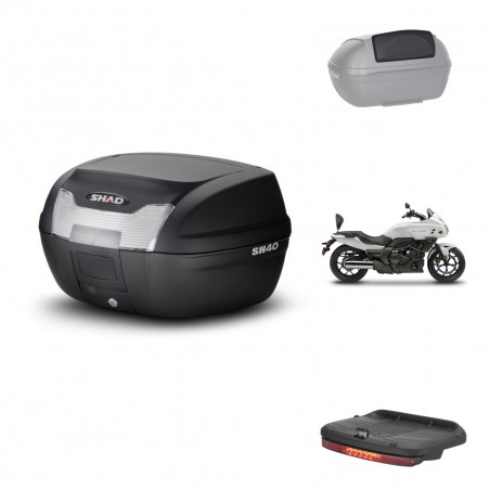 SHAD Baul SH40 + soporte montaje accesorios KIT-437685