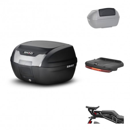 SHAD Baul SH40 + soporte montaje accesorios KIT-437693