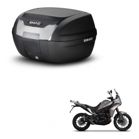 SHAD SH40 trunk + mounting bracket KIT-437694