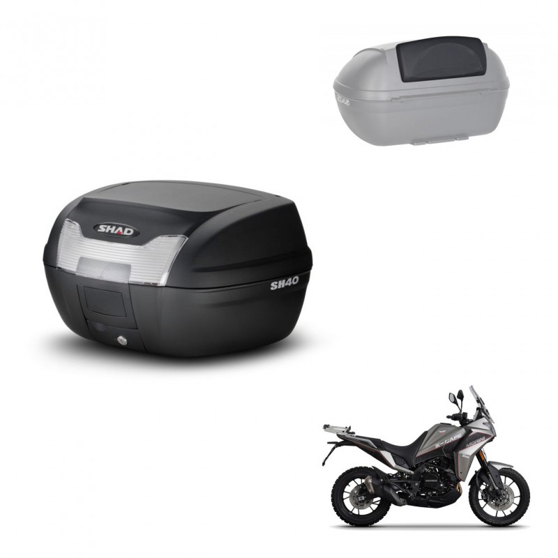 SHAD Baul SH40 + soporte montaje respaldo KIT-437696