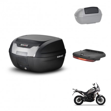 SHAD SH40 trunk + mounting bracket accessories KIT-437697