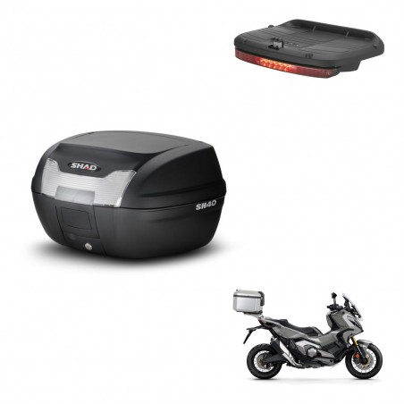 SHAD SH40 trunk + mounting bracket brake light KIT-437699