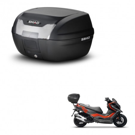 SHAD SH40 trunk + mounting bracket KIT-437702