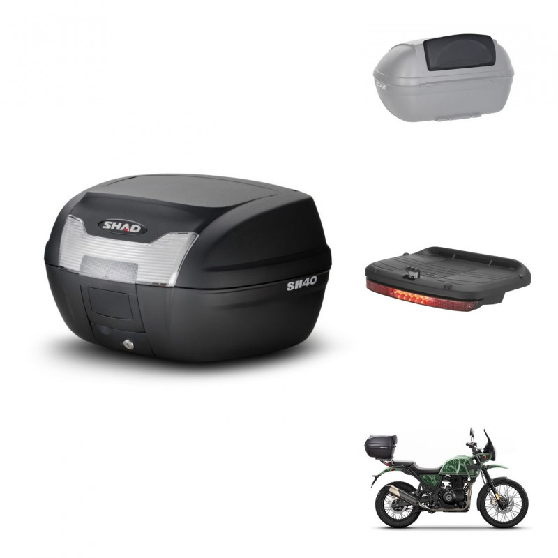 SHAD Baul SH40 + soporte montaje accesorios KIT-437713