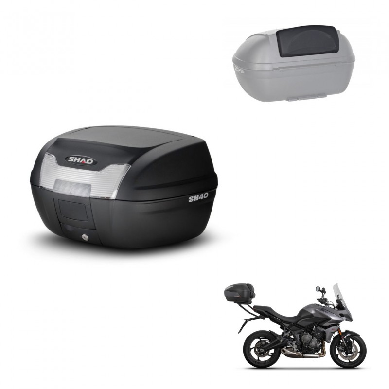 SHAD Baul SH40 + soporte montaje respaldo KIT-437720