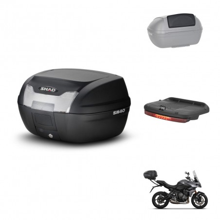 SHAD Baul SH40 + soporte montaje accesorios KIT-437721