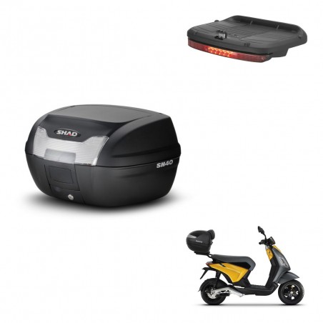 SHAD SH40 trunk + mounting bracket brake light KIT-437727