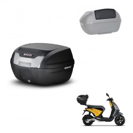 SHAD SH40 trunk + mounting bracket backrest KIT-437728