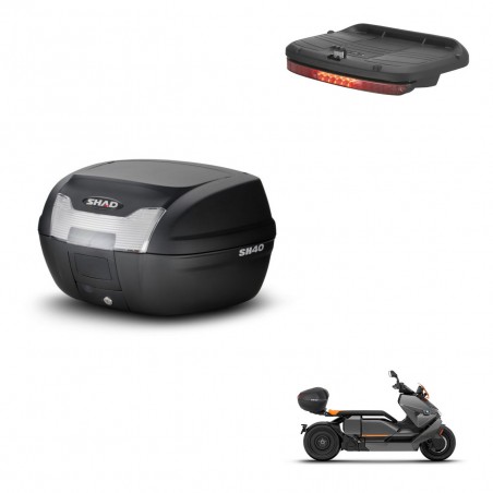 SHAD SH40 trunk + mounting bracket brake light KIT-437731