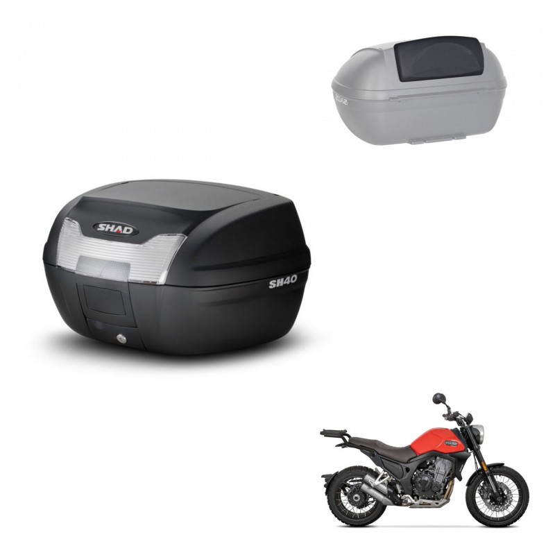 SHAD Baul SH40 + soporte montaje respaldo KIT-437740