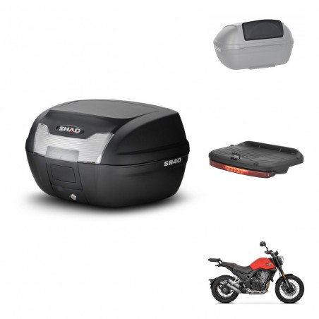 SHAD Baul SH40 + soporte montaje accesorios KIT-437741