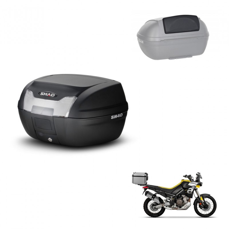 SHAD Baul SH40 + soporte montaje respaldo KIT-437744