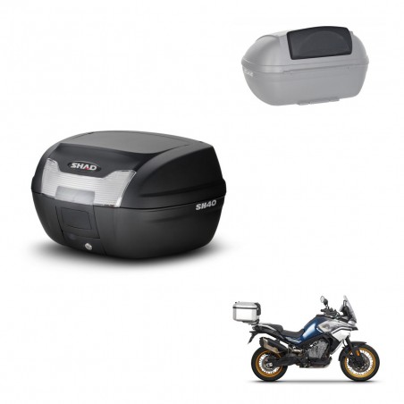 SHAD SH40 trunk + mounting bracket backrest KIT-437756