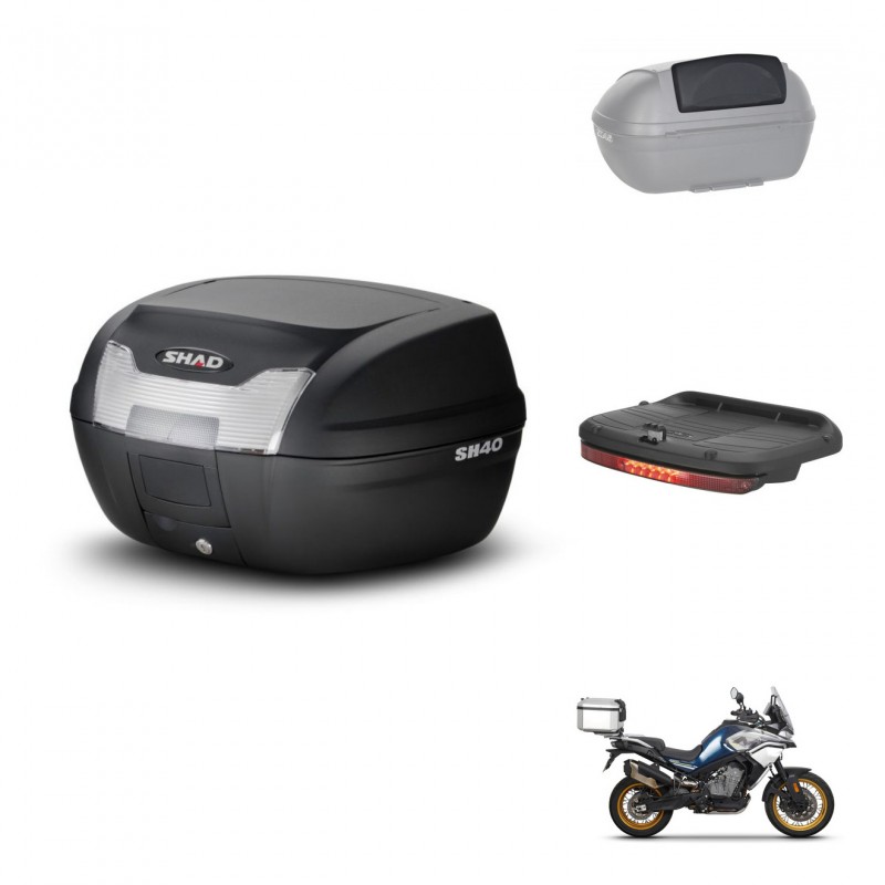 SHAD Baul SH40 + soporte montaje accesorios KIT-437757