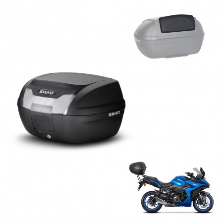 SHAD Baul SH40 + soporte montaje respaldo KIT-437776