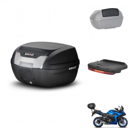 SHAD Baul SH40 + soporte montaje accesorios KIT-437777