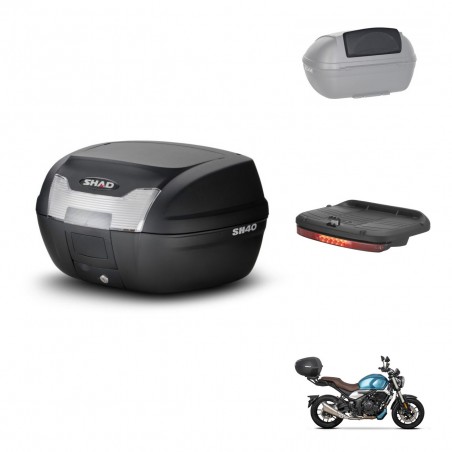 SHAD Baul SH40 + soporte montaje accesorios KIT-437781