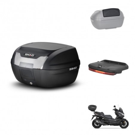 SHAD Baul SH40 + soporte montaje accesorios KIT-437793