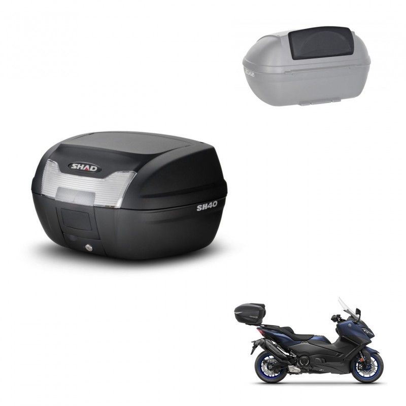 SHAD SH40 trunk + mounting bracket backrest KIT-437800