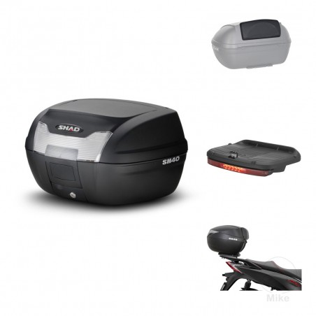 SHAD Baul SH40 + soporte montaje accesorios KIT-437805