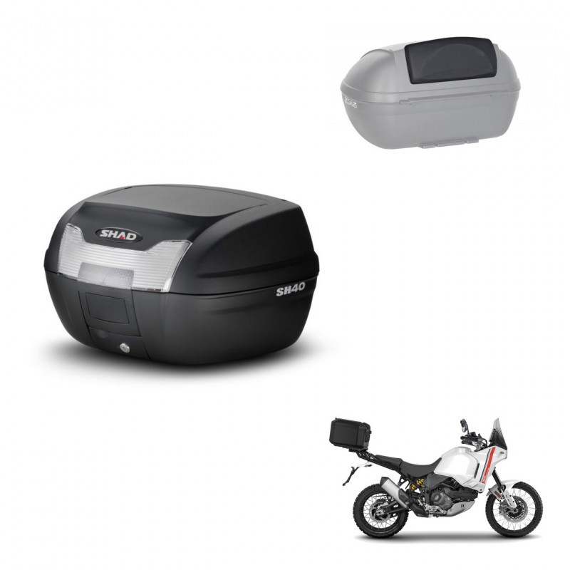 SHAD SH40 trunk + mounting bracket backrest KIT-437808