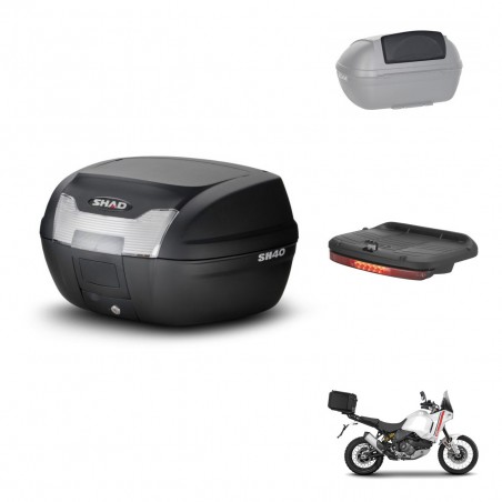 SHAD Baul SH40 + soporte montaje accesorios KIT-437809