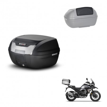 SHAD Baul SH40 + soporte montaje respaldo KIT-437824