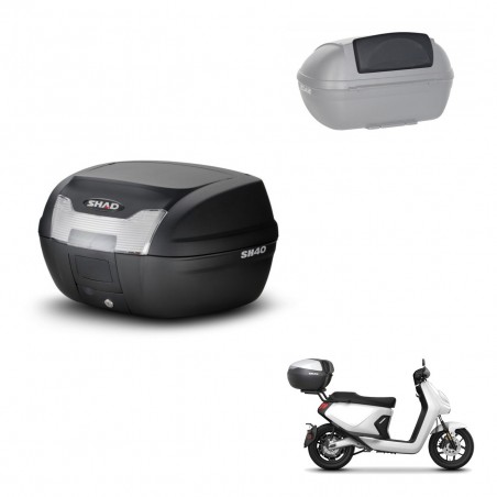 SHAD Baul SH40 + soporte montaje respaldo KIT-437828