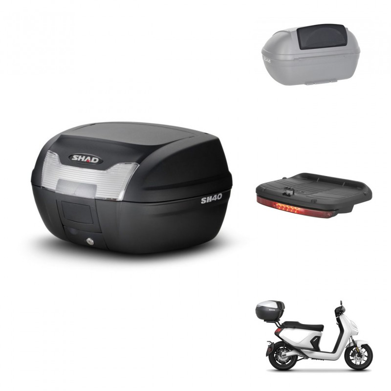 SHAD Baul SH40 + soporte montaje accesorios KIT-437829
