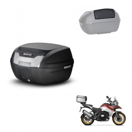 SHAD Baul SH40 + soporte montaje respaldo KIT-437832